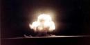 The first atomic bomb test, Alamogordo, New Mexico. Credit: Truman Library.