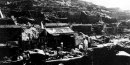 Aftermath of atomic bomb blast, Nagasaki, Japan. Credit: Truman Library