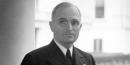 Portait of Truman set against a garden. Credit: Truman Library.