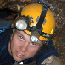 Caver in Jewel Cave