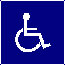Wheelchair symbol