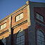 Brick veneer on the Nordberg Hoist House at Quincy Mine.