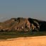Beaverhead Rock rises above the plains of western Montana.