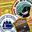 collage of national park junior ranger badges and patches