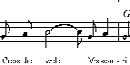 Sheet Music of Folk Song