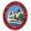 The Lakeshore created this patch depicted Miners Castle surrounded by a red oval border before the northeast turret fell in April 2006. The Lakeshore created this patch depicted Miners Castle surrounded by a red oval border before the northeast turret fell in April 2006.