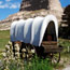 The Murphy wagon to the west of the Visitor Center