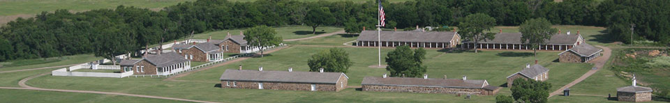 Aerial View of Fort Larned