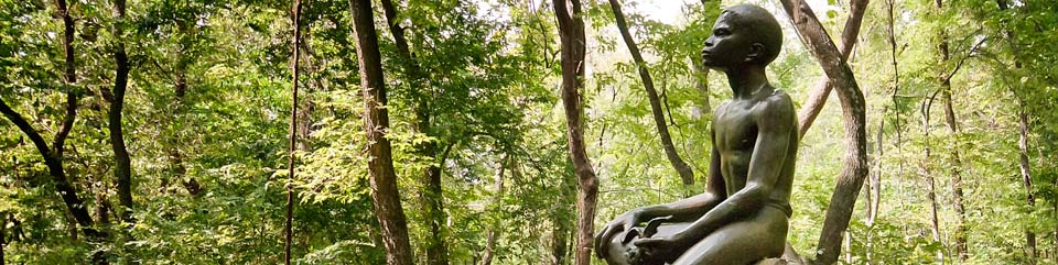 Boy Carver Statue by Robert Amendola