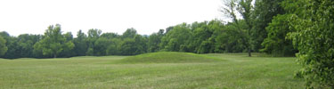 People of the Hopewell culture built these mounds nearly 2,000 years ago.