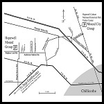 Local area map of park vicinity
