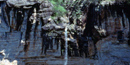 View of Hemmed-In-Hollow Falls; mist falling 204 feet. View of Hemmed-In-Hollow Falls; mist falling 204 feet.
