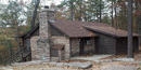 Cabin 2, constructed by the CCC in the 1930s, is available for rental through the park concessioner. Cabin 2, constructed by the CCC in the 1930s, is available for rental through the park concessioner.