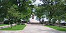 Wright Memorial, a stone obelisk to honor the Wrights, is located on Wright Brothers Hill Wright Memorial, a stone obelisk to honor the Wrights, is located on Wright Brothers Hill