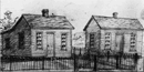 Sketch of the Lincoln School and the Watkins's home Sketch of the Lincoln School and the Watkins's home