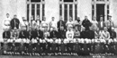 Team photo of 1913 Boston Red Sox team with inscription Team photo of 1913 Boston Red Sox team with inscription