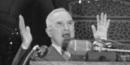 President Harry S. Truman speaking in Detroit on the campaign trail in 1948. Credit: Truman Library President Harry S. Truman speaking in Detroit on the campaign trail in 1948. Credit: Truman Library