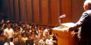 Truman speaking to a group in the Truman Library auditorium. Credit: Truman Library Truman speaking to a group in the Truman Library auditorium. Credit: Truman Library