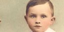 Harry Truman as a young boy. Credit: National Park Service Harry Truman as a young boy. Credit: National Park Service