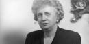 Formal portrait of Bess Truman at Blair House. Credit: Truman Library Formal portrait of Bess Truman at Blair House. Credit: Truman Library