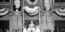 Senator Truman speaking during Senate campaign. Credit: Truman Library. Senator Truman speaking during Senate campaign. Credit: Truman Library.