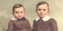 Harry and Vivian Truman as young boys. Credit: National Park Service Harry and Vivian Truman as young boys. Credit: National Park Service