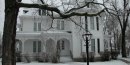 Winter view of the Truman home. Credit: National Park Service Winter view of the Truman home. Credit: National Park Service
