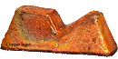 Photo of a copper ingot Photo of a copper ingot