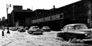 A flooded street in 1952 A flooded street in 1952