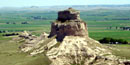 Dome Rock as seen from the summit of the South Bluff at Scotts Bluff National Monument Dome Rock as seen from the summit of the South Bluff at Scotts Bluff National Monument