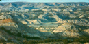 The Little Missouri River has carved the badlands over the last 600,000 years. The Little Missouri River has carved the badlands over the last 600,000 years.