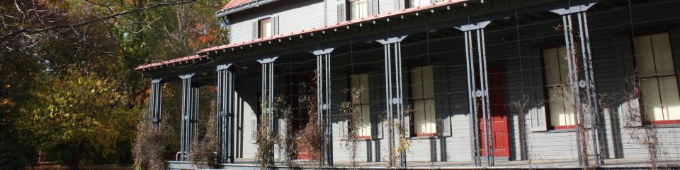 Front Porch of the Garfield Home - site of 1880 presidential campaign