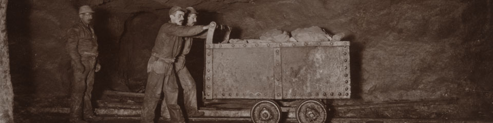 Underground Tamarack Trammer Car
