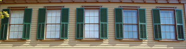 Windows of Lincoln Home