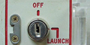 Launch control center key turn Launch control center key turn