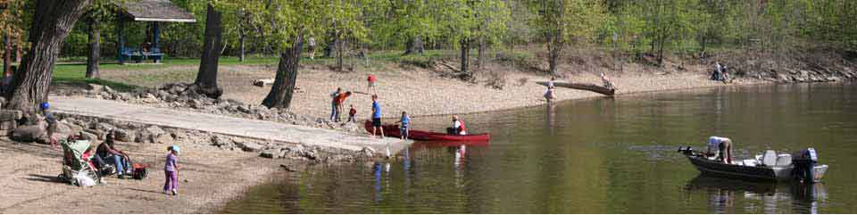 Enjoying the Mississippi River