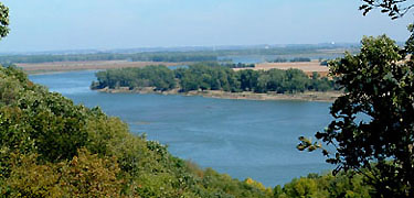 Missouri River from Ponca State Park