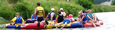 Floating safely with PFDs (personal floatation devices)