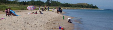 Summer on the Lake MI Beach