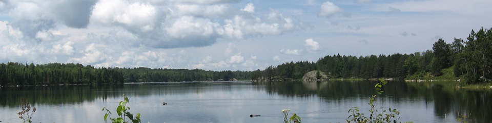Voyageurs NP Locator Lake Scene