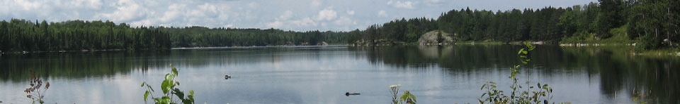 Voyageurs NP Locator Lake Scene