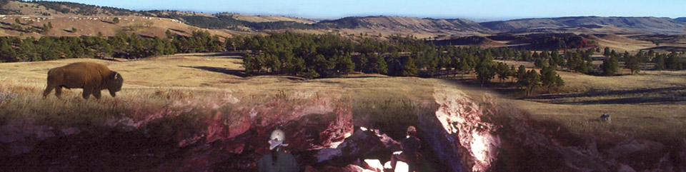 Wind Cave National Park - Two Worlds