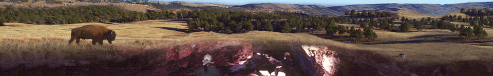 Wind Cave National Park - Two Worlds