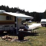Camping at Elk Mountain Campground, Wind Cave National Park