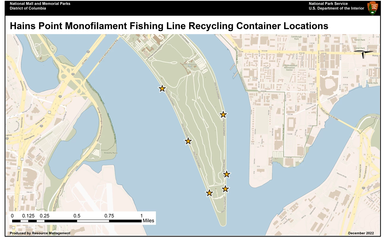 Monofilament Recycling Map 2022 Monofilament Recycling Map 2022