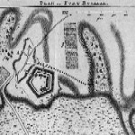 1770 rendition of plans for Fort Rosalie: courtesy Library of Congress