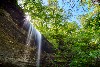 water cascades at Fall Hollow