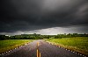 Dark clouds along the Natchez Trace Parkway