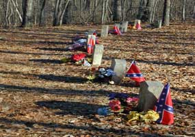 Unknown Confederate gravesites
