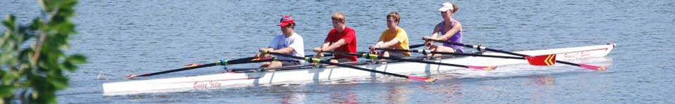 Image of Rowers on River